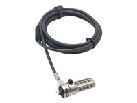 DICOTA - Câble de sécurité - noir - 2 m D31543