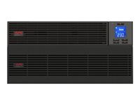 APC Easy UPS On-Line SRV - Onduleur (rack-montable) - CA 230 V - 5000 Watt - 5000 VA - 9 Ah - RS-232, USB - connecteurs de sortie : 1 - 5U - RAL 7010 - avec Kit de rail SRV5KRILRK