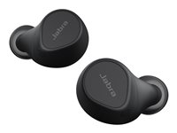 Jabra Evolve2 Buds MS - Écouteurs sans fil avec micro - intra-auriculaire - remplacement - Bluetooth - Suppresseur de bruit actif - isolation acoustique 14401-38