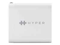 HyperJuice - Adaptateur secteur - CA 100-240 V - 65 Watt - connecteurs de sortie : 1 - Europe - blanc HJ653E