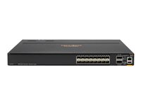 HPE Aruba CX 8360-16Y2C V2 - Commutateur - C3 - Géré - 16 x 1/10/25 Gigabit Ethernet SFP / SFP+ / SFP28 + 2 x 40/100 Gigabit QSFP+ / QSFP28 - flux d'air de l'arrière vers l'avant - Montable sur rack JL703C#ABB