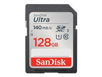 SanDisk Ultra - Carte mémoire flash - 128 Go - Class 10 - SDHC UHS-I SDSDUNB-128G-GN6IN