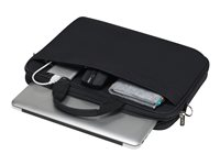 DICOTA Top Traveller Wireless Mouse Kit - Sacoche pour ordinateur portable - 15.6" - noir - avec souris optique sans fil D31685