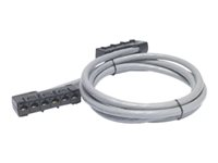 APC Data Distribution Cable - Câble réseau - Conformité TAA - RJ-45 (F) pour RJ-45 (F) - 8.2 m - UTP - CAT 5e - gris DDCC5E-027