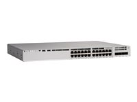 Cisco Catalyst 9200L - Network Essentials - commutateur - C3 - 24 x 10/100/1000 (PoE+) + 4 x SFP+ 10 Go (liaison montante) - Montable sur rack - PoE+ (740 W) C9200L-24P-4X-E