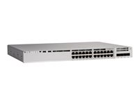 Cisco Catalyst 9200L - Network Advantage - commutateur - C3 - 24 x 10/100/1000 (PoE+) + 4 x SFP+ 10 Go (liaison montante) - Montable sur rack - PoE+ (740 W) C9200L-24P-4X-A