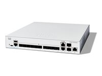 Cisco Catalyst 1300-12XS - Commutateur - C3 - intelligent - 12 x 10GBase-X + 2 x combo 10 Gigabit SFP+/RJ-45 - Montable sur rack C1300-12XS