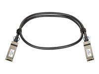 D-Link - Câble d'attache directe 100GBase - QSFP28 pour QSFP28 - passif - noir DEM-CB100Q28