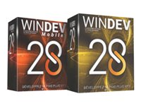 WINDEV, WINDEV Mobile - (v. 28) - pack de boîtiers (mise à niveau) - 1 développeur - mise à niveau de ver. 26 - Win EDM2628