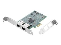 Broadcom BCM5720-2P - Adaptateur réseau - PCIe profil bas - Gigabit Ethernet x 2 - pour ThinkPad L15 Gen 4; ThinkStation P3; P360; P520; P520c; P620; P720; P920 4XC1K83390