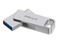 PNY Duo-Link - Clé USB - 64 Go - USB 3.2 Gen 1 / USB-C P-FDI64GDULINKTYC-GE