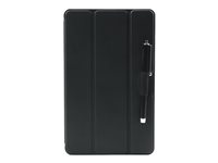 Mobilis EDGE - Étui à rabat pour tablette - noir, transparent - pour Lenovo Tab M10 FHD Plus (2nd Gen) ZA5T, ZA5V, ZA6H, ZA6J, ZA6R 060004