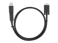Targus - Kit de câble USB - vis moletées - noir - pour Targus DV4K, Universal, Universal DV4K, USB-C Universal QUAD 4K, USB-C Universal QUAD HD ACC1133GLX