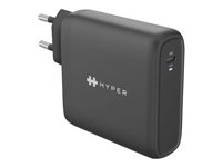 HyperJuice - Adaptateur secteur - CA 100-240 V - 100 Watt - connecteurs de sortie : 1 - Europe - noir - pour Google Chromebook HJG100EUZ