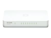 D-Link GO-SW-8G - Commutateur - non géré - 8 x 10/100/1000 - de bureau GO-SW-8G