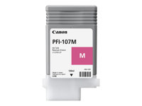 Canon PFI-107 M - 130 ml - magenta - original - réservoir d'encre - pour imagePROGRAF iPF670, iPF680, iPF685, iPF770, iPF780, iPF785 6707B001