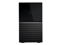 WD My Book Duo WDBFBE0360JBK - Baie de disques - 36 To - 2 Baies - HDD 18 To x 2 - USB 3.1 Gen 1 (externe) WDBFBE0360JBK-EESN