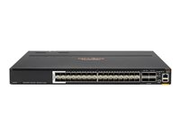 HPE Aruba CX 8360-32Y4C - Commutateur - C3 - Géré - 32 x 1/10/25 Gigabit Ethernet SFP / SFP+ / SFP28 + 4 x 40/100 Gigabit QSFP+ / QSFP28 - flux d'air de l'avant vers l'arrière - Montable sur rack - AC JL700C#ABB