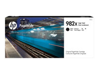 HP 982X - 194 ml - à rendement élevé - noir - original - PageWide - cartouche d'encre - pour PageWide Enterprise Color 765, MFP 780; PageWide Enterprise Color Flow MFP 785 T0B30A