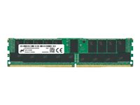 Micron - DDR4 - module - 32 Go - DIMM 288 broches - 3200 MHz / PC4-25600 - CL22 - 1.2 V - mémoire enregistré - ECC MTA18ASF4G72PDZ-3G2F1R