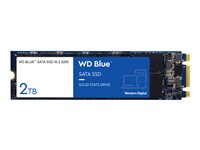 Disque SSD SATA WD Blue 3D NAND WDS200T2B0B - SSD - 2 To - interne - M.2 2280 - SATA 6Gb/s WDS200T2B0B