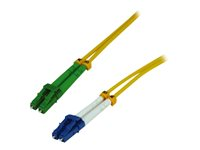 MCL - Câble réseau - mode unique LC/APC (M) pour mode unique LC (M) - 3 m - fibre optique - 9 / 125 micromètres - OS2 FJOS2/LCA-LC-3M
