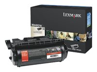 Lexmark - À rendement extrêmement élevé - noir - original - cartouche de toner - pour Lexmark X644dte, X644e, X646dte, X646dtem, X646dtes, X646e, X646ef, X646em, X646es X644X21E