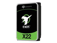 Seagate Exos X22 ST22000NM001E - Disque dur - 22 To - interne - 3.5" - SATA 6Gb/s - 7200 tours/min - mémoire tampon : 512 Mo ST22000NM001E
