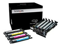 Lexmark Black & Colour Imaging Kit - Unité de mise en image de l'imprimante LCCP - pour Lexmark CS310, CS410, CS510, CX310, CX410, CX510, XC2130, XC2132; C2132 70C0Z50