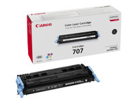 Canon PFI-707 BK - Pack de 3 - 700 ml - noir - original - réservoir d'encre - pour imagePROGRAF iPF830, iPF830 MFP M40, iPF840, iPF840 MFP M40, iPF850, iPF850 MFP M40 9821B003