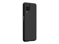 BIGBEN Connected - Coque de protection pour téléphone portable - silicone doux au toucher - noir - pour Samsung Galaxy A12 COVSOFTGA12B