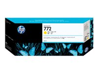 HP 772 - 300 ml - jaune - original - DesignJet - cartouche d'encre - pour DesignJet HD Pro MFP, SD Pro MFP, Z5200 PostScript, Z5400 PostScript ePrinter CN630A