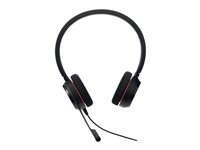 Jabra Evolve 20 MS stéréo - Micro-casque - sur-oreille - filaire - USB-C - isolation acoustique 4999-823-189