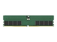Kingston - DDR5 - module - 32 Go - DIMM 288 broches - 4800 MHz / PC5-38400 - CL40 - 1.1 V - mémoire sans tampon - non ECC - pour Lenovo ThinkCentre M80s Gen 3; M80t Gen 3; M90t Gen 3; ThinkStation P360 Ultra KCP548UD8-32