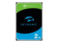 Seagate SkyHawk ST2000VX017 - Disque dur - 2 To - interne - 3.5" - SATA 6Gb/s - mémoire tampon : 256 Mo - avec 3 ans de Seagate Rescue Data Recovery ST2000VX017