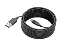 Jabra - Câble USB - 24 pin USB-C (M) pour USB (M) - USB 2.0 - 5 m - pour PanaCast 50 14202-11