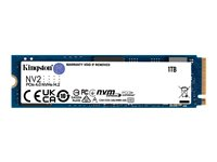 Kingston NV2 - SSD - 1 To - interne - M.2 2280 - PCIe 4.0 x4 (NVMe) - pour Intel Next Unit of Computing 12 Pro Kit - NUC12WSKi5 SNV2S/1000G