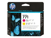 HP 771 - Jaune, magenta - tête d'impression - pour DesignJet Z6200, Z6600, Z6610, Z6800, Z6810 CE018A