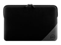 Dell Essential Sleeve 15 - Housse d'ordinateur portable - 15" - noir avec sérigraphie du logo Dell - 3 Years Basic Hardware Warranty - pour Latitude 3520, 5421, 55XX; Vostro 13 5310, 14 5410, 15 3510, 15 5510, 15 7510, 5415, 5515 ES-SV-15-20