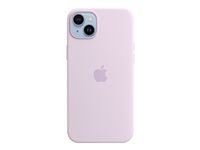 Apple - Coque de protection pour téléphone portable - compatibilité avec MagSafe - silicone - lilas - pour iPhone 14 Plus MPT83ZM/A