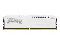 Kingston FURY Beast - DDR5 - module - 32 Go - DIMM 288 broches - 6000 MHz / PC5-48000 - CL36 - 1.35 V - mémoire sans tampon - on-die ECC - blanc KF560C36BWE-32