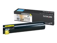 Lexmark - À rendement élevé - jaune - original - cartouche de toner LCCP - pour Lexmark C935dn, C935dtn, C935dttn, C935hdn C930H2YG