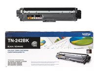 Brother TN242BK - Noir - original - cartouche de toner - pour Brother DCP-9017, DCP-9022, HL-3142, HL-3152, HL-3172, MFC-9142, MFC-9332, MFC-9342 TN242BK