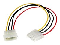 StarTech.com Câble d'Extension Alimentation Molex LP4 30 cm - Rallonge de Câble Alimentation LP4 4 Broches - Mâle vers Femelle - Rallonge de câble d'alimentation - alimentation interne 4 plots (M) pour alimentation interne 4 plots (F) - 30.48 cm - pour P/N: PYO2L, SATAPOWADAP LP4POWEXT12