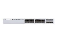 Cisco Catalyst 9300L - Network Advantage - commutateur - C3 - Géré - 16 x 10/100/1000 (UPOE) + 2 x 40Gb Ethernet + 8 x 1/2.5/5/10GBase-T - Montable sur rack - UPOE (722 W) C9300L-24UXG-2Q-A