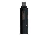 Kingston DataTraveler 4000 G2 prêt pour la gestion - Clé USB - chiffré - 64 Go - USB 3.0 - FIPS 140-2 Level 3 - Conformité TAA DT4000G2DM/64GB
