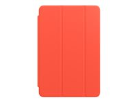 Apple Smart - Étui à rabat pour tablette - polyuréthane - orange électrique - pour iPad mini 4 (4ème génération); 5 (5ème génération) MJM63ZM/A