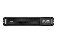 APC Smart-UPS SRT 3000VA RM - Onduleur (montable sur rack / externe) - CA 220/230/240 V - 2700 Watt - 3000 VA - Acide de plomb - RS-232, USB - connecteurs de sortie : 10 - 2U - noir - avec carte de gestion de réseau APC UPS AP9641 - pour P/N: AR4018SPX432, AR4024SP, AR4024SPX429, AR4024SPX431, AR4024SPX432, NBWL0356A SRT3000RMXLI-NC