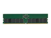 Kingston - DDR5 - module - 16 Go - DIMM 288 broches - 5600 MHz / PC5-44800 - CL46 - 1.1 V - mémoire sans tampon - on-die ECC KSM56E46BS8KM-16HA