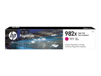 HP 982X - 116.5 ml - à rendement élevé - magenta - original - PageWide - cartouche d'encre - pour PageWide Enterprise Color 765, MFP 780; PageWide Enterprise Color Flow MFP 785 T0B28A